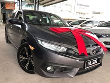 2016 TRUE Honda Civic 1.5 TC-P (A) TCP FC SERVICE RECORD MILEAGE ONLY 23K KM NO PROCESSING FEE RAYA PROMOTION