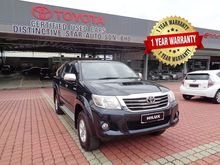 2014 Toyota Hilux 2.5G VNT Intercooler (AT) - FREE 1 YEAR WARRANTY + FREE 1 YEAR SERVICE BY AUTHORIZED TOYOTA DEALER