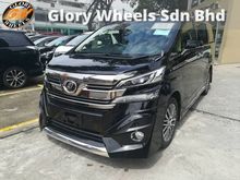 2016 Toyota Vellfire 2.5 DOHC 16V Dual VVT-i - latest model 2016 unregistered - 18in Sport Rims - Modellista Aerokits - 2 Power Doors - 8 Luxury Seats