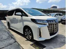 SUNROOF DIM BSM 2022 Toyota Alphard 2.5 SC SPECIAL DEAL UNREG