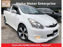2006 Toyota Wish 1.8 (A) FACELIFT SUNROOF SKIRTING HIGH SPEC NICE NUMBER