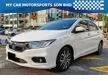 Used YR2018 Honda City 1.5 V (A) i-VTEC PREMIUM SEDAN / FULL SPEC / FULL LEATHER SEAT/ R.CAMERA /TIPTOP / LIKE NEW - Cars for sale