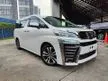 Recon FAST SALES 2018 Toyota Vellfire 2.5 ZG 2LED BSM DIM CHEAPEST DEAL YEAR END SALES UNREG