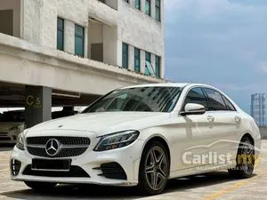 2021 Mercedes-Benz C200 2.0 AMG Line Sedan Full Service Record 68K KM Only 1Doctor Owner Digital Meter Carking F/Lon OTR Free Warranty Free Tinted