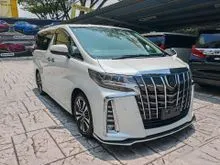 [GRADE 4B] 2020 TOYOTA ALPHARD 2.5 SC 3BA-FL SUNROOF BSM DIM R/MONITOR PILOT SEAT 3 EYES LED P/BOOT (A) UNREG