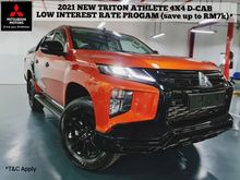 2021 Mitsubishi Triton 2.4 VGT Athlete Pickup Truck BIG BIG DISOUNT