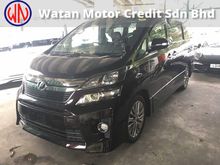 2013 Toyota Vellfire 2.4 Z Golden Eyes MPV(ACTUAL YEAR MAKE 2013)