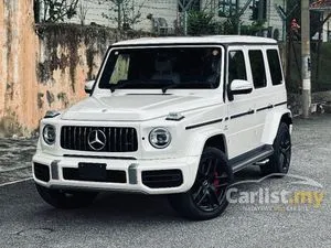 2021 RARE GMANUFAKTUR EDITION Ready Stock WHITE Interior Mercedes-Benz AMG G63 4.0 SUV