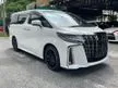 Recon 2021 Unreg Toyota Alphard 2.5 S (A) TYPE GOLD 2 New Facelift Sunroof Moonroof