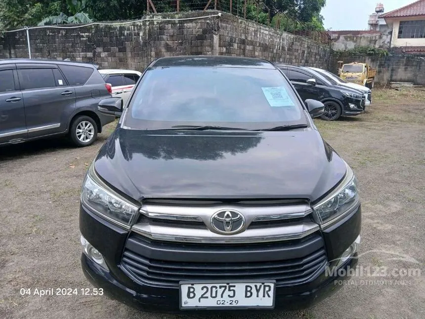 Jual Mobil Toyota Kijang Innova 2018 G 2.4 di DKI Jakarta Automatic MPV Hitam Rp 289.000.000