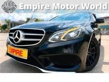 2016 Mercedes-Benz E250 2.0 AMG Line Sedan - FACELIFT - 7 SPEED - TURBO