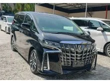 2022 Toyota Alphard 2.5 G S C / BSM / DIM / SC / 23k Km / UNREGISTERED