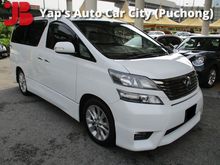 2009 Toyota Vellfire 2.4 Z Platinum (A) HOME THEATER , 3 CAMERA