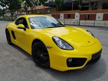 2016 Porsche Cayman 2.7 Yellow Recond