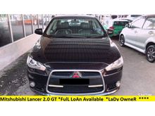 2010 2011 Mitsubishi Lancer 2.0 GT *FulL LoAn* *LadY OwneR* *TipTop CondiTion* *DOnt MisS*
