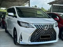 Convert LEXUS LM500H 2018 Toyota Vellfire 2.5 ZG MPV