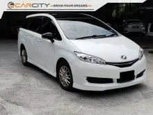 2016 Toyota Wish 1.8 X MPV TRUE YEAR MAKE REVERSE CAMERA LOW MILEAGE ONE OWNER WARRANTY