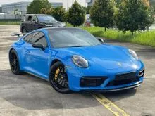 2022 Porsche 911 3.0 Carrera GTS Coupe UK Spec with Shark Blue Exterior, Carbon Bucket Seats, PCCB, Burmester Sound System