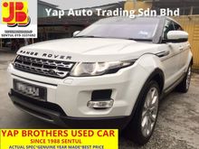 ACTUAL YEAR MADE 2013 Land Rover Range Rover Evoque 2.2 SD4 SUV CALL 019-3331692 SENTUL YAP BROTHERS THE BRAND YOU TRUST SINCE 1988