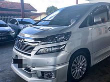 2012 Toyota Vellfire 3.5 Z G Edition MPV Big PRICE Dun Miss It