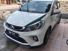 2018 Perodua Myvi 1.5 H Hatchback ONE UNITS WHITE COLOR READY STOCK