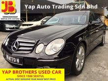 TRUSTED 2008 Mercedes-Benz E230 V6 2.5 Avantgarde Sedan CALL 019-3331692 SENTUL YAP BROTHERS THE BRAND YOU TRUST SINCE 1988