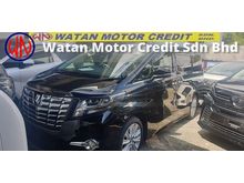 2016 Toyota Alphard 2.5 G SA MPV SUNROOF 7 SEATER NO HIDDEN CHARGES