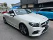Recon 2018 MERCEDES BENZ E200 CABRIOLET AMG 2.0 TURBOCHARGE FULL SPEC FEEE 5 YEARS WARRANTY - Cars for sale
