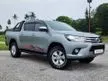 Used 2017 Toyota Hilux 2.4 G (A) VNT Dual Cab Pickup Truck (FULL SERVICE RECORD 64K KM DONE) 2018