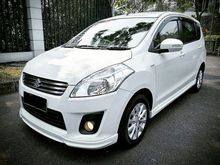 2013 Suzuki Ertiga 1.4 GX AT low Km, pajak panjang
