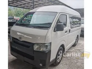 2016 Toyota Hiace 2.5 Window Van Van