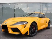 Recon 2023 Offer Stock Toyota GR Supra 3.0T MT Coupe Yellow Rare Unit Grade 5A Low Mileage