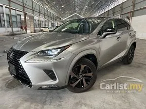 2019 Lexus NX300 2.0 BLACK SEQUENCE SPECIAL EDITION PANAROMIC ROOF, 4 CAM, TRI FULL LED, LEXUS SAFETY SYSTEM, ORI MILEAGE 21K KM (5 YEARS WARRANTY)