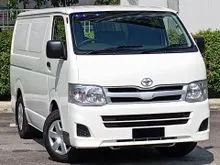 2015 Toyota Hiace Panel Van Van 2.5 (M) 1 YEAR WARRANTY *GUARANTEE No Accident/No Total Lost/No Flood & 5 Day Money back Guarantee*