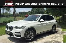 2021 BMW X3 SDRIVE20i Tiptop Condition Masih Boleh Loan 9 Tahun