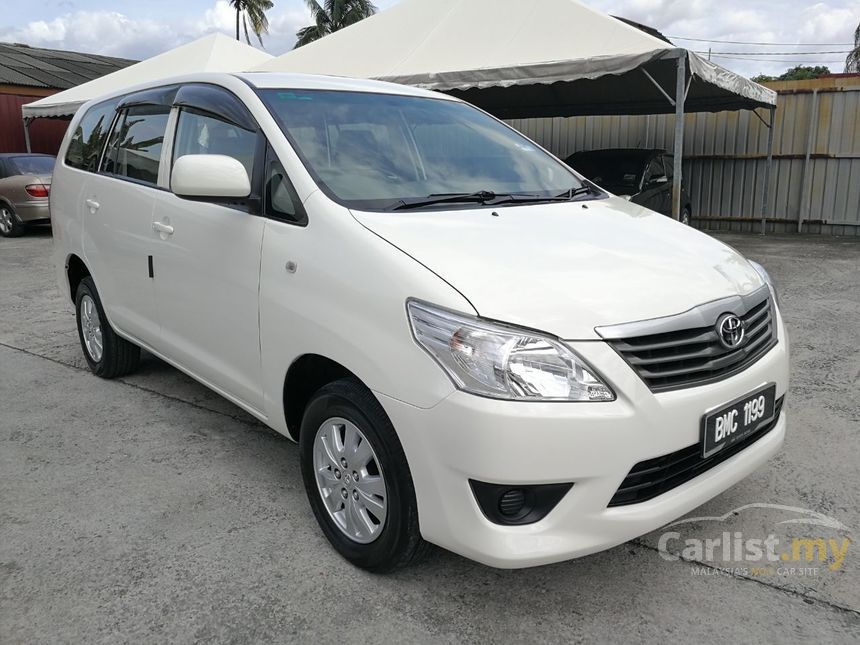 Toyota Innova 2013 E 2.0 in Selangor Automatic MPV White Toyota Innova 2013 E 2.0 in Selangor Automatic MPV White