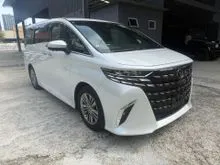 TOYOTA ALPHARD 2.5 Z JBL FULL SPEC * 2025 * JBL SOUND SYSTEM * SUNROOF * SIDE STEP * DIM * BSM * HUD * POWER BOOT * 360 CAMERA *