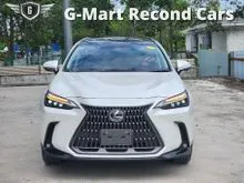 SROOF-360-BSM-2023 Lexus NX 250 2.5 VERSION L-5YR WARRANTY