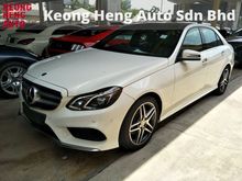 2013 Mercedes-Benz E200 2.0 AMG WHITE EDITION PANAROMIC ROOF PUSH START BUTTON REVERSE CAMERA AUTO CRUISE CONTROL 2 MEMORY SEMI LEATHER SEATS