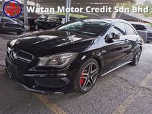 MERCEDES BENZ CLA45 AMG 2.0 4MATIC Carbon-Fibre Trim PANORAMIC ROOF DUAL MEMORY SEAT PRE CRASH LANE KEEP ASSIST 2014 JAPAN UNREG