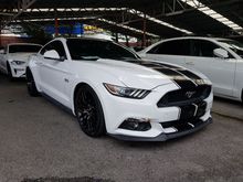2016 Ford Mustang 5.0 GT Coupe V8 Push Start Button Keyless-Go Reverse Camera Paddle Shift Xenon Light LED Daytime Running Light Elec Leather Seat