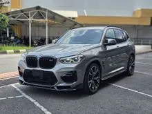2020 BMW X3 M Competition 3.0 (A)