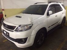 2015 Toyota Fortuner 2.5 G TRD KM 11Ribu Putih Mulus