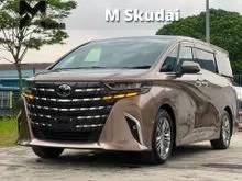 2025 Toyota Alphard 2.5 Z 4CAM 5A 16K KM 5YRS TOYOTA WARRANTY