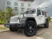 2014 Jeep Wrangler 3.6 Rubicon Unlimited SUV Reg.2015 White On Saddle Tan Km30rb Axel Lock Sway Bar 4Doors 4X4 #AUTOHIGH #BEST DEAL