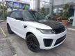 Recon 2020 Land Rover Range Rover Sport 5.0 SVR SUV Panoramic Roof Fully Looded Carbon Edition
