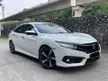 Used 2017 Honda Civic 1.5 TC VTEC Premium Sedan TCP Full Spec Full Service Honda Provide Warranty - Cars for sale