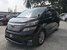 Toyota Vellfire 2.4 Z Platinum ll MPV POWER BOOT FACELIFT LOW MILEAGE TIPTOP RARE IN MARKET