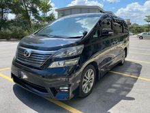 Toyota Vellfire 2.4 Z Platinum ll MPV POWER BOOT FACELIFT LOW MILEAGE TIPTOP RARE IN MARKET