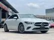 Recon 2020 Mercedes-Benz CLA180 1.3 Japan Unreg High Grade 5AA LIKE NEW CAR - Cars for sale